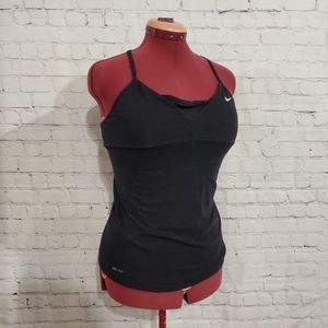 *Free add-on with purchase* Nike active black tank-top